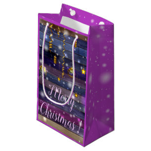 Vintage Purple Small Gift Bag