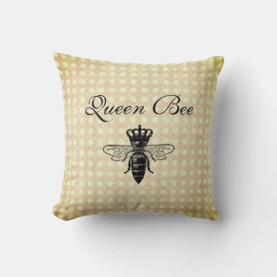 Vintage Queen Bee Cushion