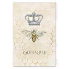 Vintage Queen Bee Royal Crown Gold Honeycomb