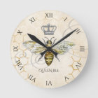 Vintage Queen Bee Royal Crown Roman Numerals