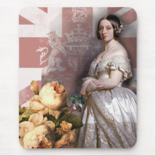 Vintage Queen Victoria Mouse Pad