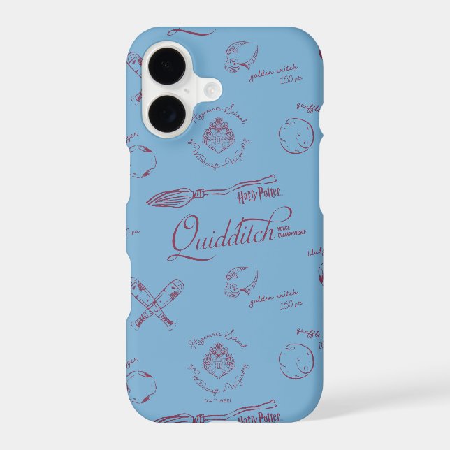 Vintage QUIDDITCH™ Sketch Pattern (Back)
