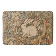 Vintage Rabbit in a Mediaeval Tapestry Style