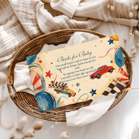 Vintage Race Car Books for Baby 