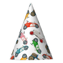 Vintage Race Car Pattern