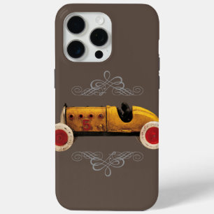 Vintage Race Car Tin Toy iPhone 15 Pro Max Case
