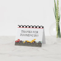 Vintage Race Car Zooming on By