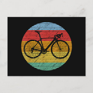 Vintage Racing Bicycle Funny Road Bike Racer Gift Postcard