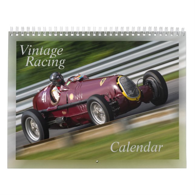 Vintage Racing Calendar (Cover)