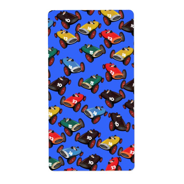 Vintage Racing Cars (Front)