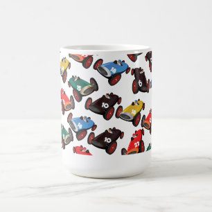 Vintage Racing Cars Coffee Mug