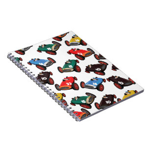 Vintage Racing Cars Notebook