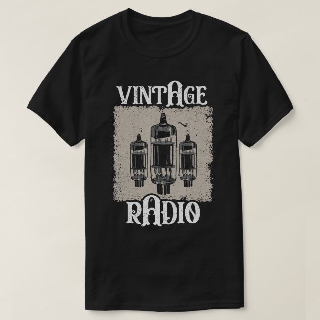 Vintage Radio Antiques Collecting Antique Collecto T-Shirt (Design Front)
