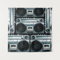 Vintage radio boombox
