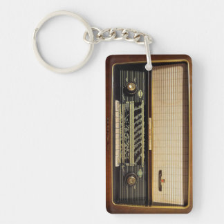 Vintage Radio Key Ring