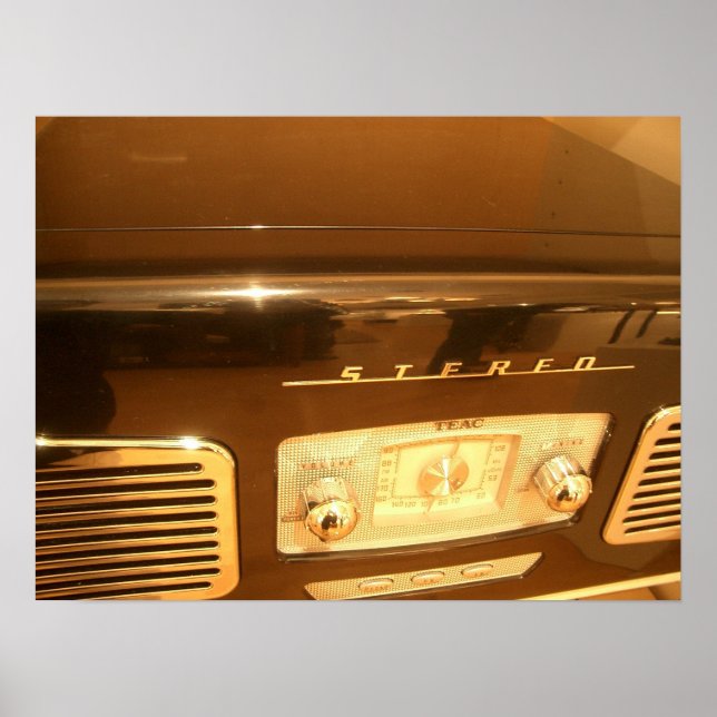 Vintage Radio Poster (Front)