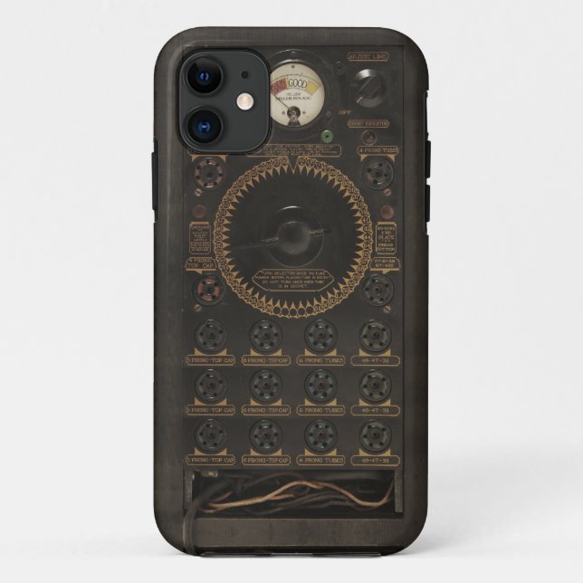 Vintage Radio Vol.2 Case-Mate iPhone Case (Back)