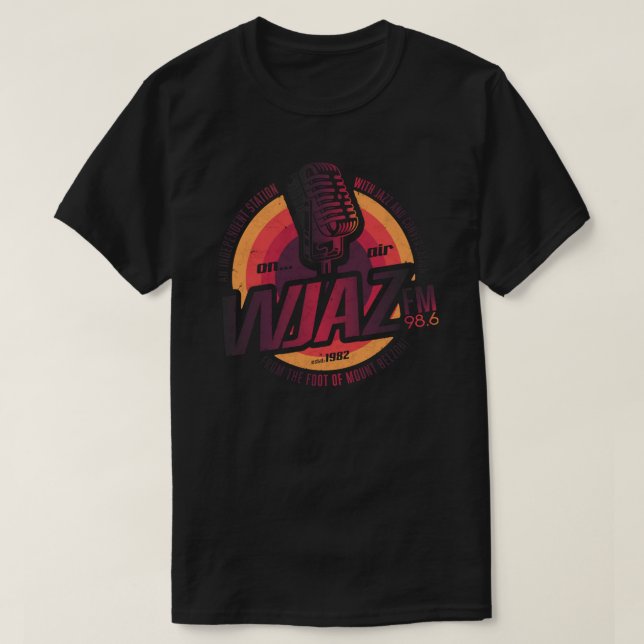 Vintage Radio WJAZ Essential T-Shirt (Design Front)