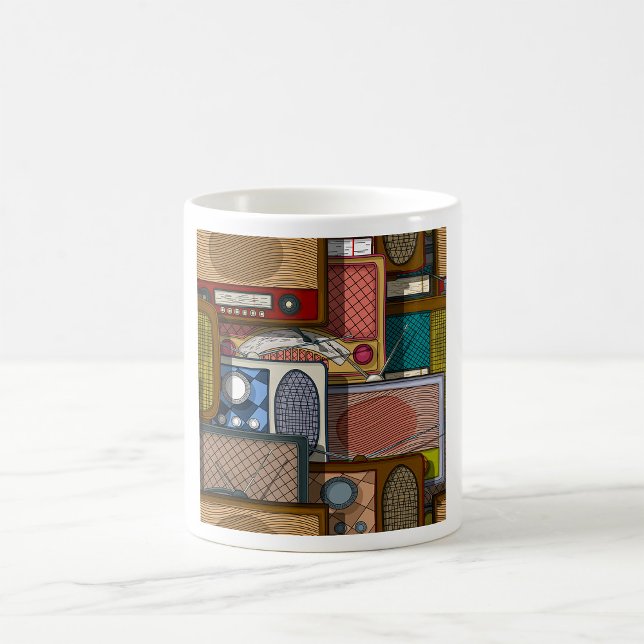 Vintage Radios Coffee Mug (Creator Uploaded)
