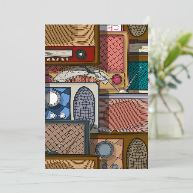 Vintage Radios Invitation (Creator Uploaded)