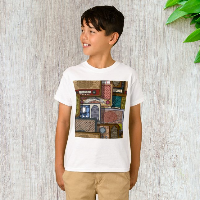 Vintage Radios T-Shirt (Creator Uploaded)