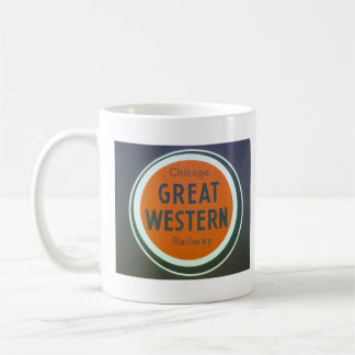 Vintage Railroad Logo Mug