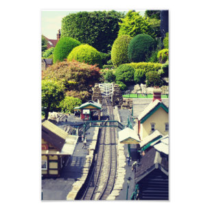 Vintage Railway Station photographic print