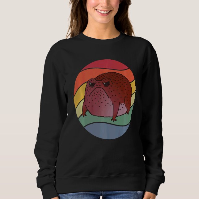 Vintage Rain Frog   Sweatshirt (Front)