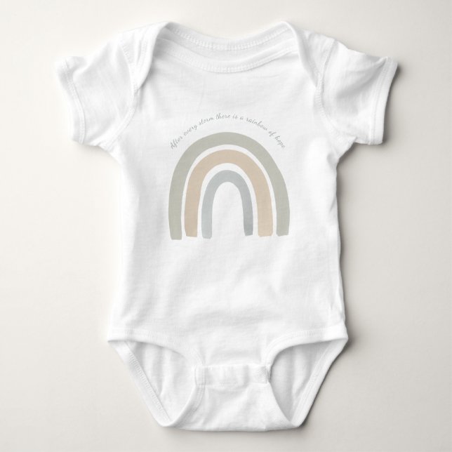 Vintage Rainbow Baby Bodysuit (Front)