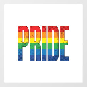 Vintage Rainbow Pride Typography Shirt Design_1
