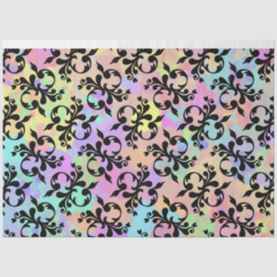 Vintage rainbow tissue paper