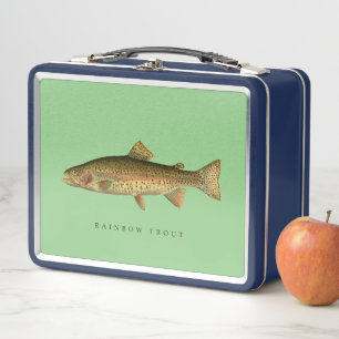 Vintage Rainbow Trout Lunchbox