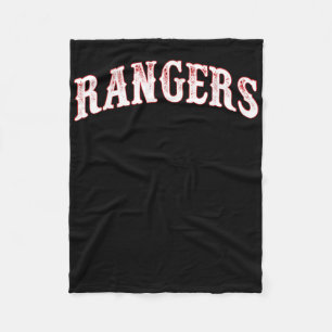 Vintage Rangers Name Shirt Rangers Women Men Kids Fleece Blanket