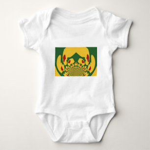 Vintage Rastas Colour One Lovely Hakuna Matata.jpg Baby Bodysuit