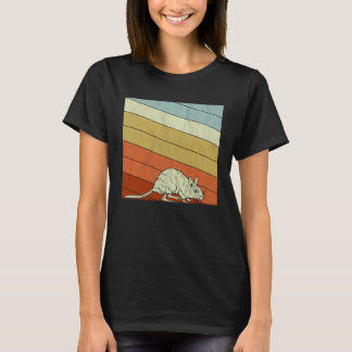 Vintage Rat for Boys Girls Rat Retro T-Shirt