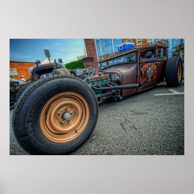 Vintage Rat Poster (Front)