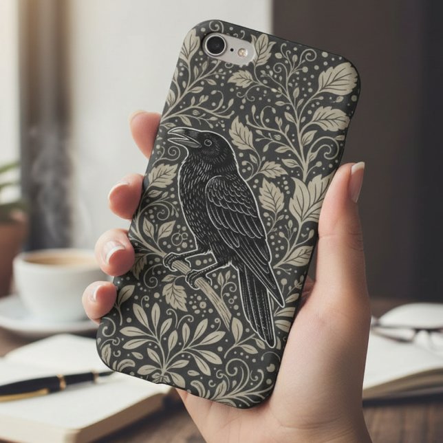 Vintage Raven Dark Academia Gothic (Iphone Air 17 phone case)