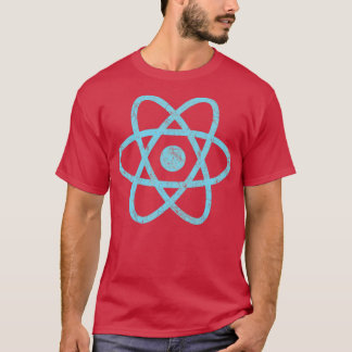 Vintage ReactJS React JS JavaScript Framework T-Shirt