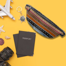 Vintage Realistic Shammy Leather Jeans Stripes