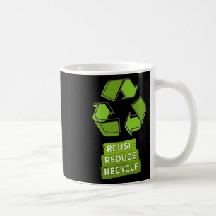 Vintage Recycle Logo Earth Day Nature Planet Conse Coffee Mug
