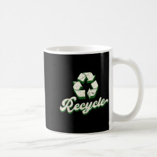 Vintage recycle recycling earth day men women kid  coffee mug
