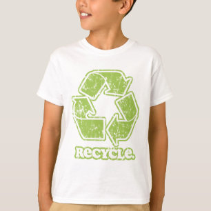 Vintage Recycle Sign Kids T-Shirt
