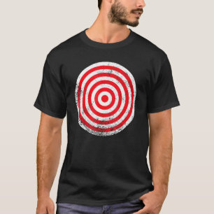 Vintage Red Archery Target Prank Bullseye - Archer T-Shirt