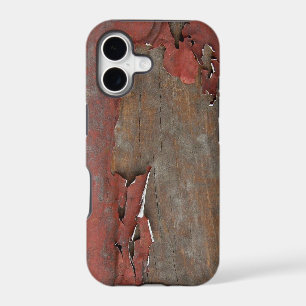Vintage Red Barn Wood Case-Mate iPhone Case