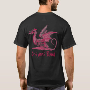 Vintage Red Dragon Magical Creature T-Shirt