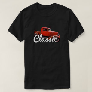 Vintage Red Pickup Street Rod T-Shirt