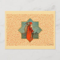 Vintage Red Santa Claus St. Nicholas