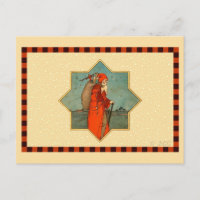 Vintage Red Santa Claus St. Nicholas