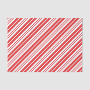 Vintage Red Striped Christmas Tissue Paper