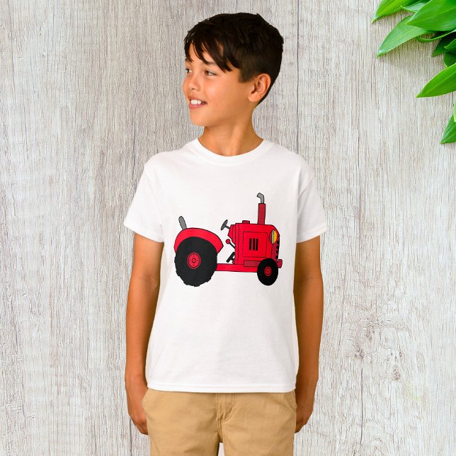 Vintage Red Tractor T-Shirt (Creator Uploaded)